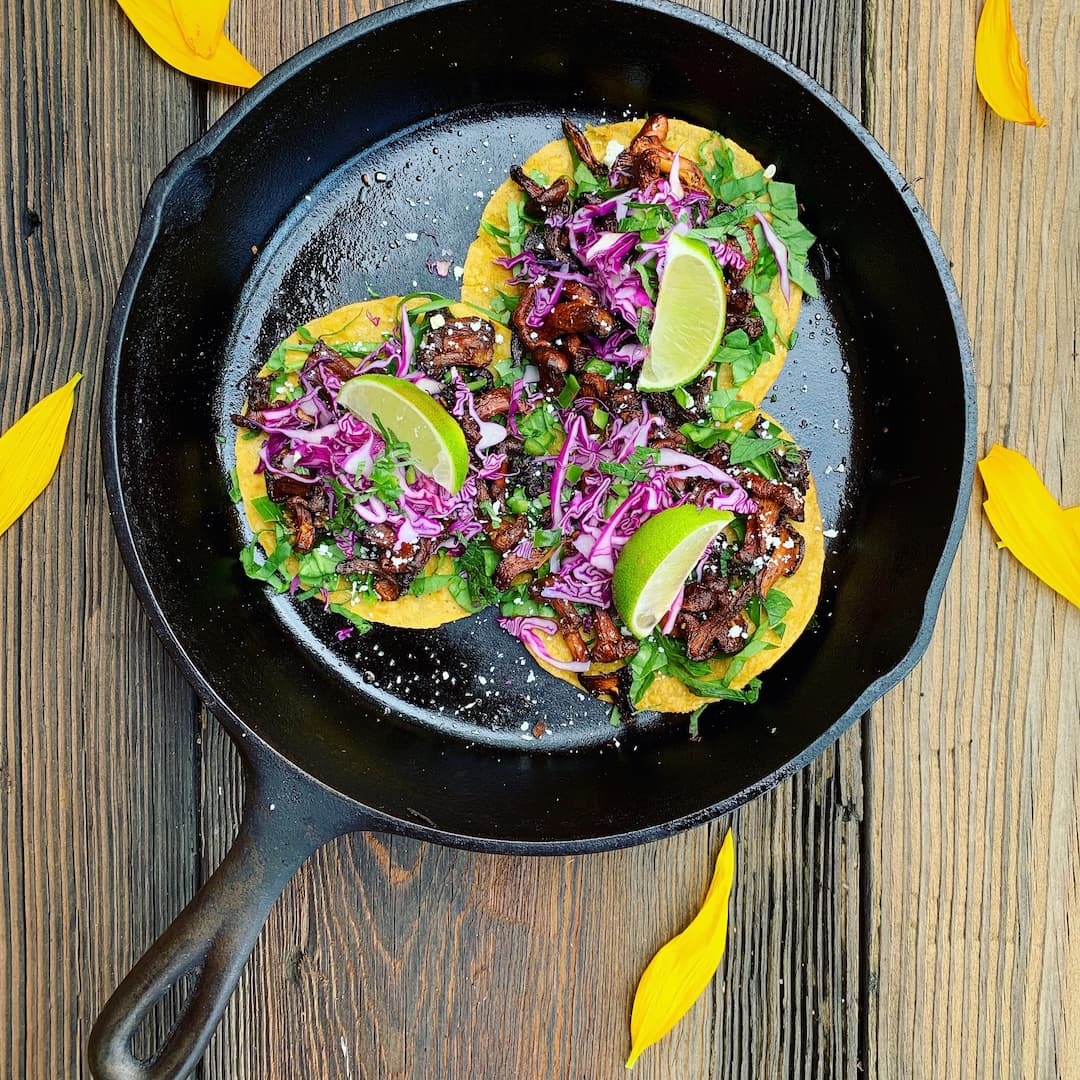 Shiitake Mushroom Tacos