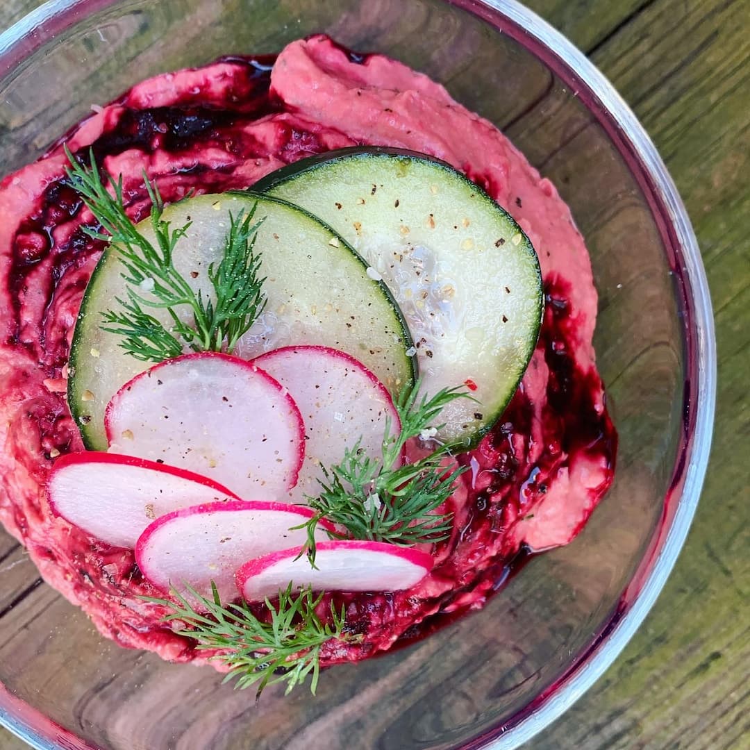 Beautiful Beet Hummus