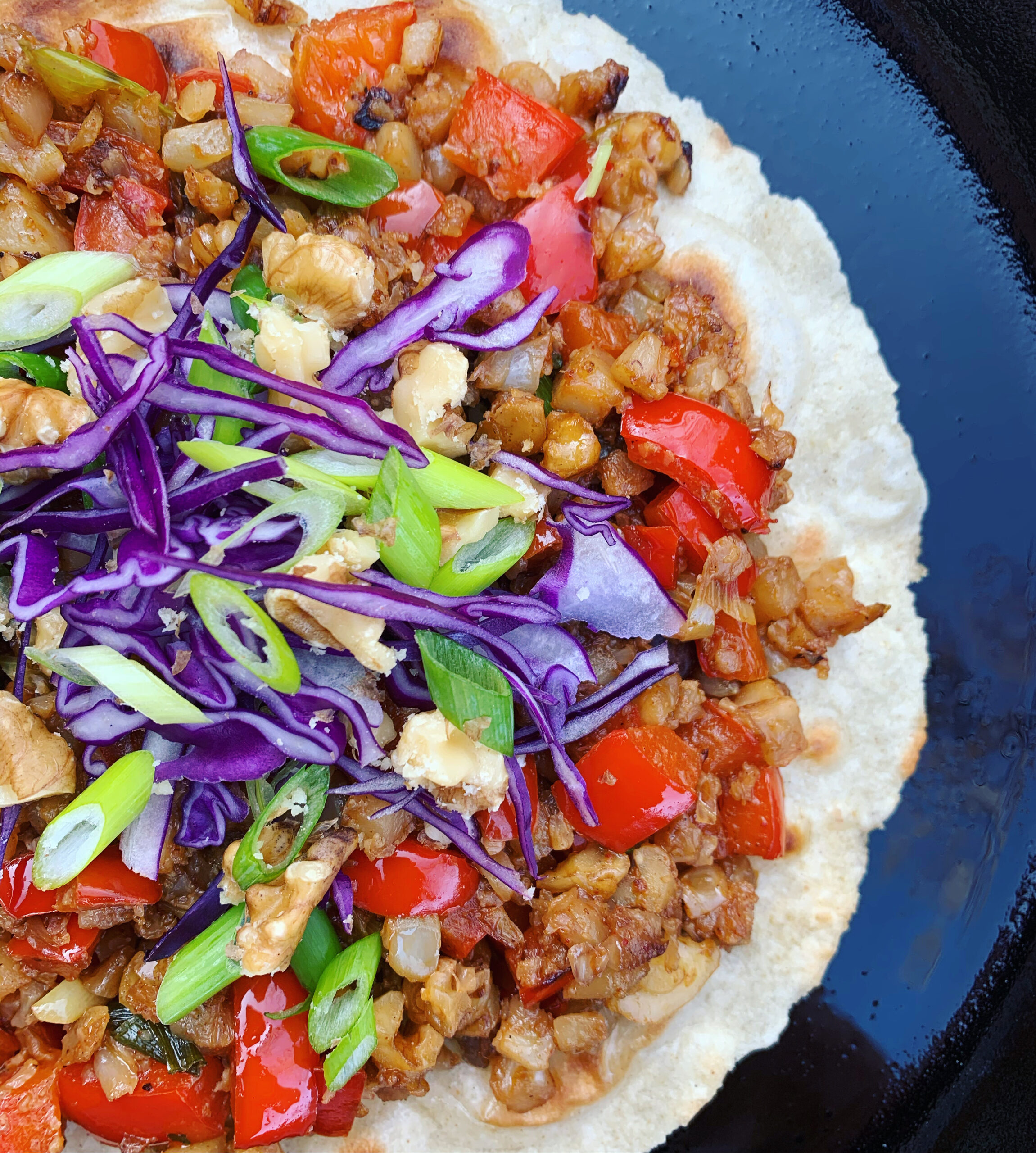 Vegan Cauliflower & Pecan Taco “Meat”