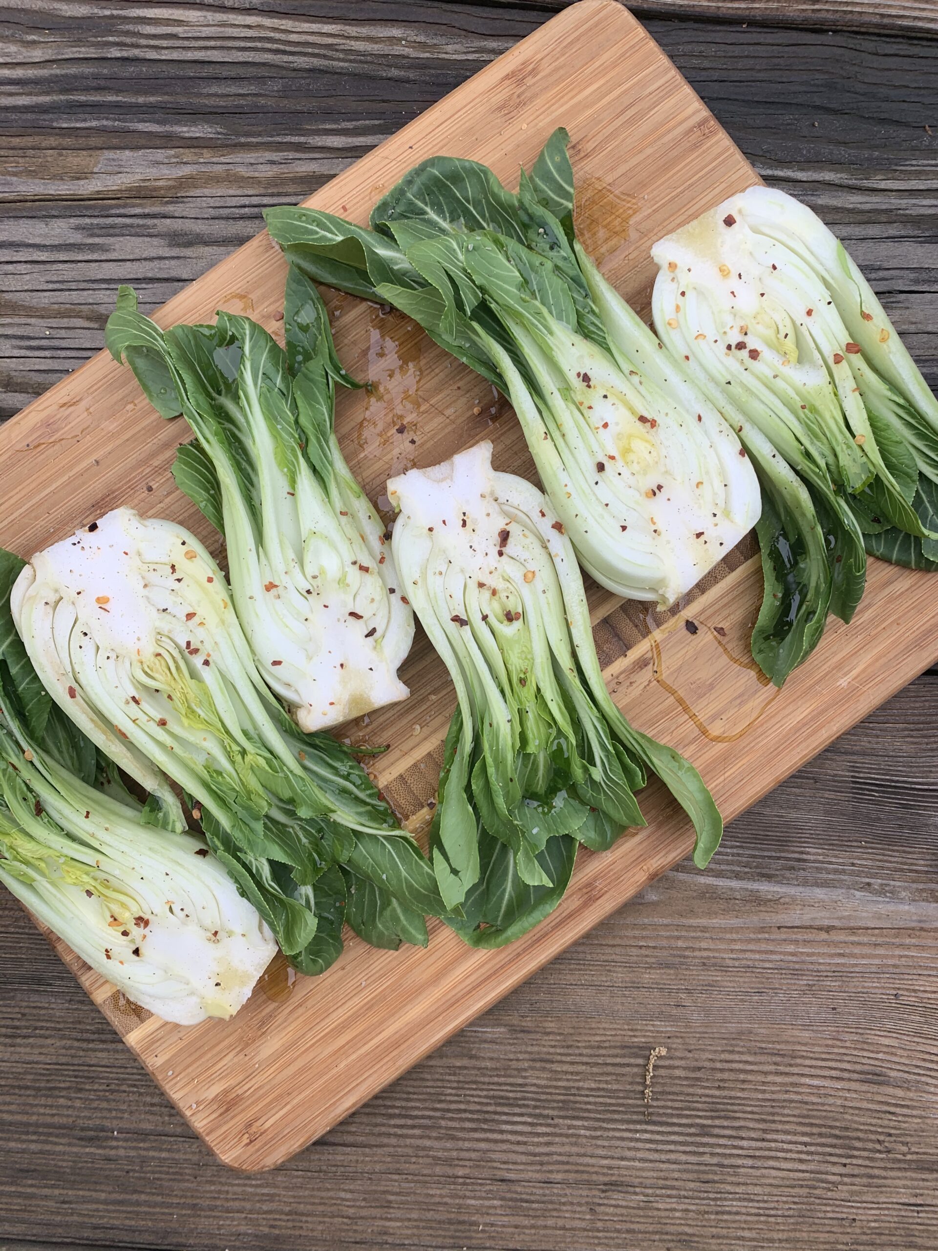 Bok Choy with Ginger and Garlic